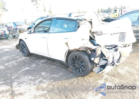 2021 Tesla Model Y Long Range Dual Motor All-Wheel Drive из США, поврежденный, VIN 5YJYGDEE7MF207129